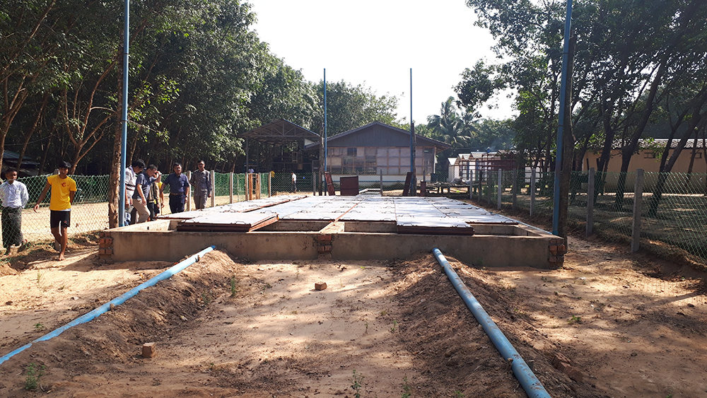 ミャンマーの水道インフラ整備事業